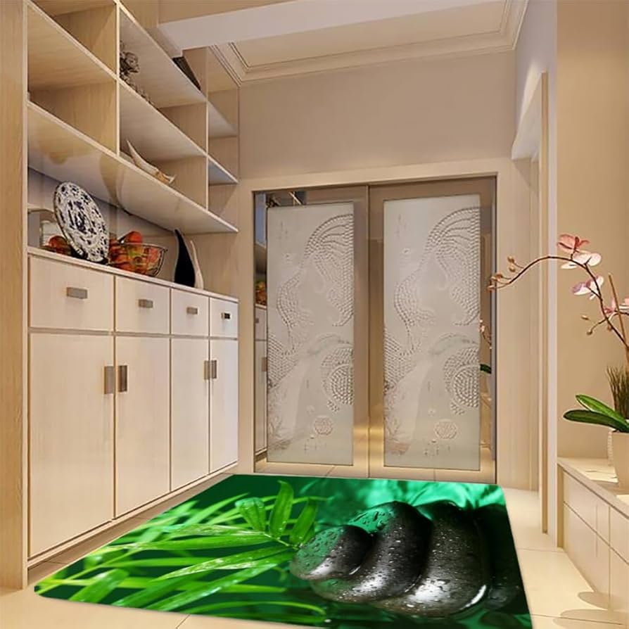 Amazon | コアラグレーカーペット 3D リビングルームカーペット